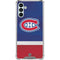NHL Montreal Canadiens Jersey Galaxy A13 5G Clear Case