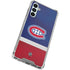NHL Montreal Canadiens Jersey Galaxy A15 5G Clear Case