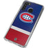 NHL Montreal Canadiens Jersey Galaxy A21 Clear Case