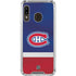NHL Montreal Canadiens Jersey Galaxy A30 Clear Case