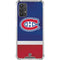 NHL Montreal Canadiens Jersey Galaxy A32 5G Clear Case