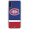 NHL Montreal Canadiens Jersey Galaxy A50 Clear Case