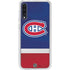 NHL Montreal Canadiens Jersey Galaxy A50 Clear Case