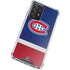 NHL Montreal Canadiens Jersey Galaxy A52 5G Clear Case