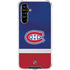 NHL Montreal Canadiens Jersey Galaxy A54 5G Clear Case