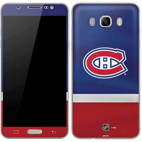 NHL Montreal Canadiens Jersey Galaxy J7 Skin
