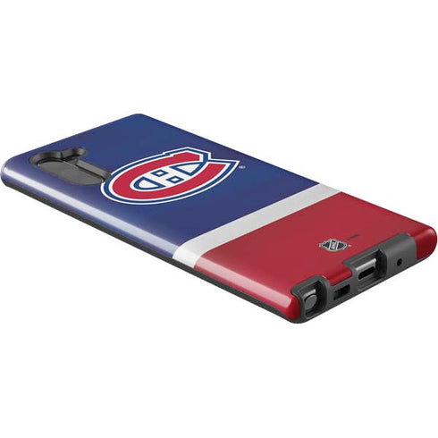 NHL Montreal Canadiens Jersey Galaxy Note 10 Pro Case