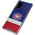 NHL Montreal Canadiens Jersey Galaxy Note20 5G Clear Case
