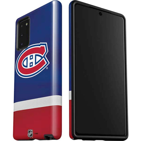 NHL Montreal Canadiens Jersey Galaxy Note20 5G Pro Case