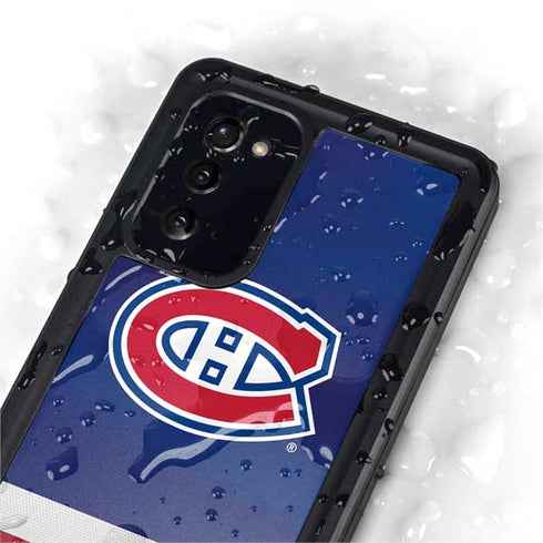 NHL Montreal Canadiens Jersey Galaxy Note20 5G Waterproof Case