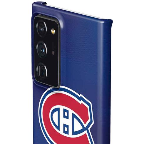 NHL Montreal Canadiens Jersey Galaxy Note20 Ultra 5G Lite Case