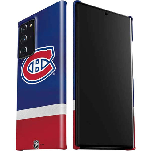 NHL Montreal Canadiens Jersey Galaxy Note20 Ultra 5G Lite Case