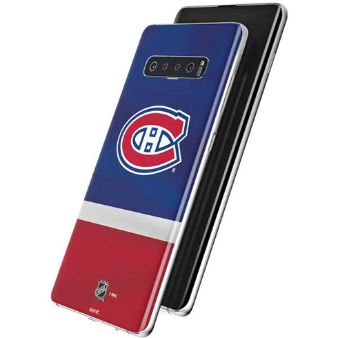 NHL Montreal Canadiens Jersey Galaxy S10 Plus Skin