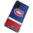 NHL Montreal Canadiens Jersey Galaxy S20 FE Clear Case