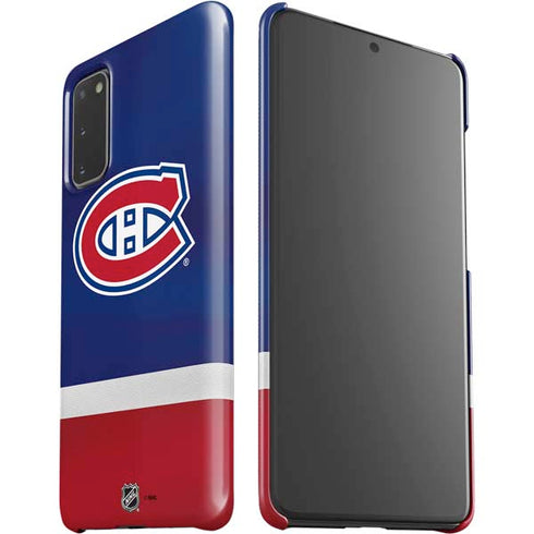 NHL Montreal Canadiens Jersey Galaxy S20 Lite Case