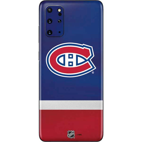 NHL Montreal Canadiens Jersey Galaxy S20 Plus Skin
