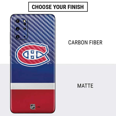 NHL Montreal Canadiens Jersey Galaxy S20 Plus Skin