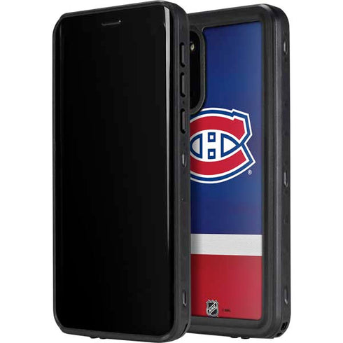 NHL Montreal Canadiens Jersey Galaxy S20 Plus Waterproof Case