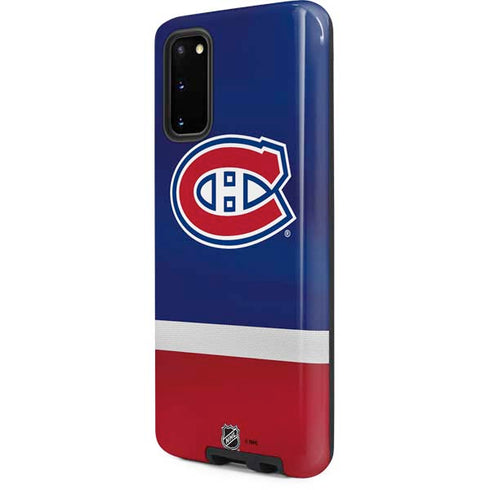 NHL Montreal Canadiens Jersey Galaxy S20 Pro Case