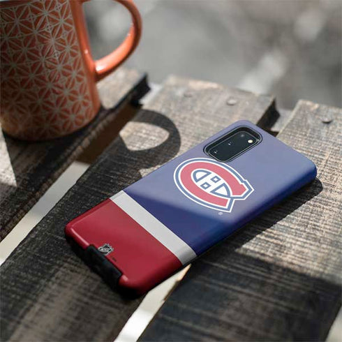 NHL Montreal Canadiens Jersey Galaxy S20 Pro Case