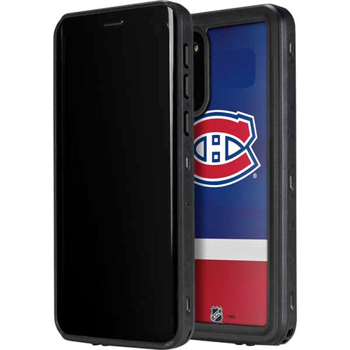 NHL Montreal Canadiens Jersey Galaxy S20 Waterproof Case