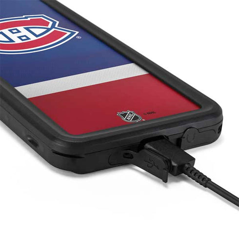 NHL Montreal Canadiens Jersey Galaxy S20 Waterproof Case