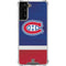 NHL Montreal Canadiens Jersey Galaxy S21 FE Clear Case