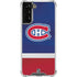 NHL Montreal Canadiens Jersey Galaxy S21 FE Clear Case
