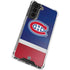 NHL Montreal Canadiens Jersey Galaxy S21 FE Clear Case