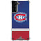 NHL Montreal Canadiens Jersey Galaxy S21 Plus 5G Clear Case