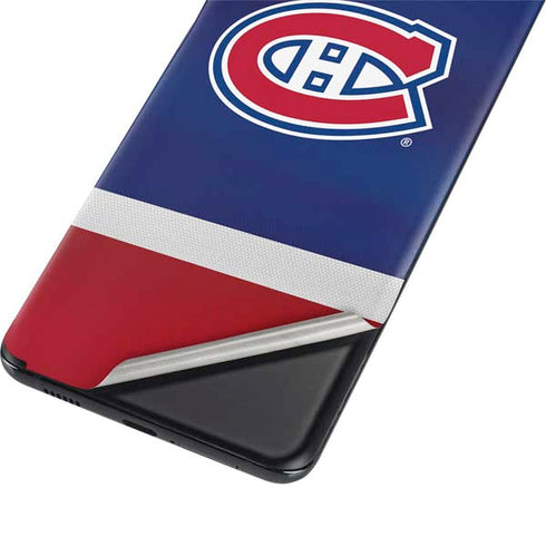 NHL Montreal Canadiens Jersey Galaxy S21 Plus 5G Skin