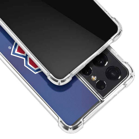 NHL Montreal Canadiens Jersey Galaxy S21 Ultra 5G Clear Case