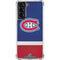 NHL Montreal Canadiens Jersey Galaxy S22 Clear Case