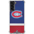 NHL Montreal Canadiens Jersey Galaxy S22 Clear Case