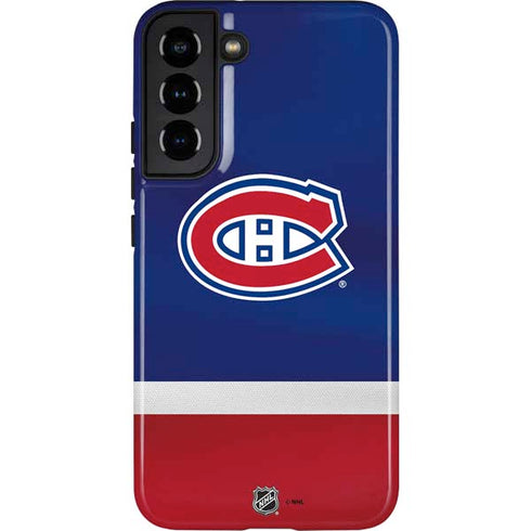 NHL Montreal Canadiens Jersey Galaxy S22 Plus Pro Case