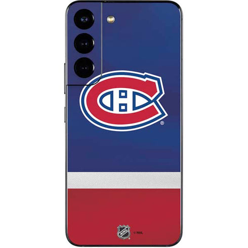 NHL Montreal Canadiens Jersey Galaxy S22 Skin