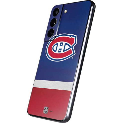 NHL Montreal Canadiens Jersey Galaxy S22 Skin