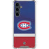 NHL Montreal Canadiens Jersey Galaxy S23 FE Clear Case