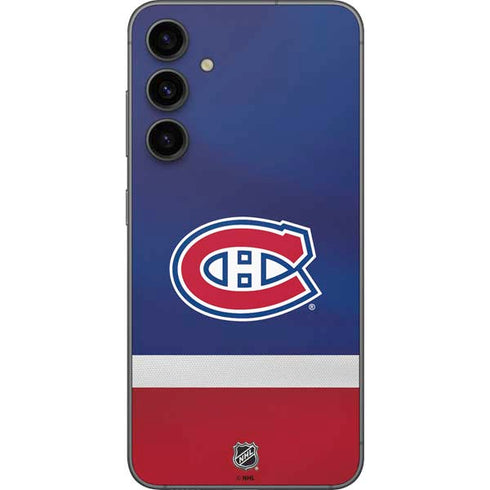 NHL Montreal Canadiens Jersey Galaxy S23 FE Skin