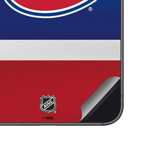 NHL Montreal Canadiens Jersey Galaxy S23 FE Skin