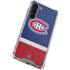 NHL Montreal Canadiens Jersey Galaxy S23 Plus Clear Case