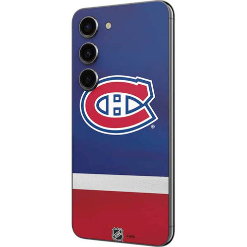 NHL Montreal Canadiens Jersey Galaxy S23 Skin