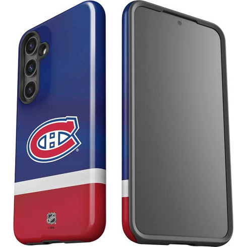 NHL Montreal Canadiens Jersey Galaxy S24 Impact Case