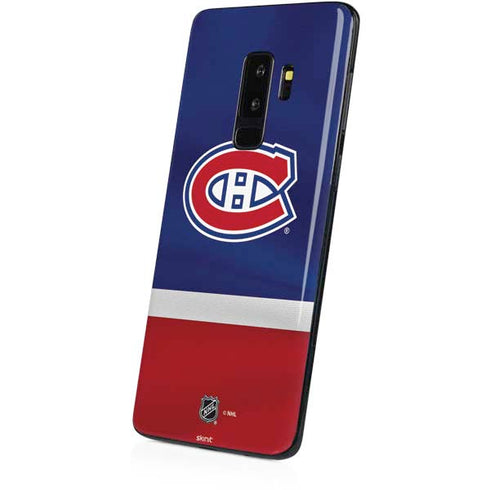 NHL Montreal Canadiens Jersey Galaxy S9 Plus Skin