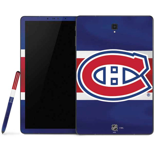 NHL Montreal Canadiens Jersey Samsung Galaxy Tab Skin