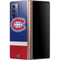 NHL Montreal Canadiens Jersey Galaxy Z Fold2 5G Skin