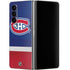 NHL Montreal Canadiens Jersey Galaxy Z Fold4 5G Skin