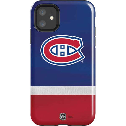 NHL Montreal Canadiens Jersey iPhone 11 Impact Case
