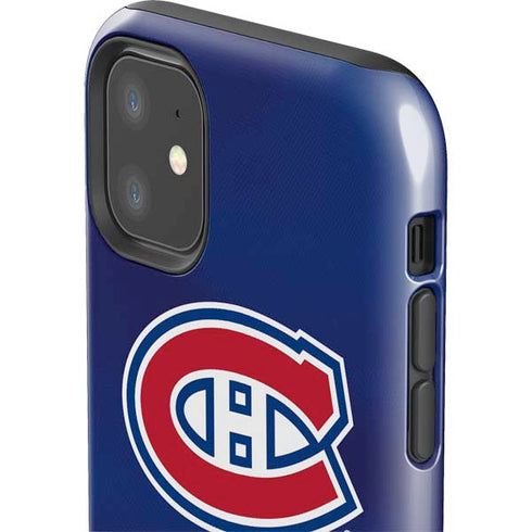 NHL Montreal Canadiens Jersey iPhone 11 Impact Case