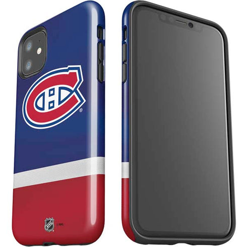 NHL Montreal Canadiens Jersey iPhone 11 Impact Case